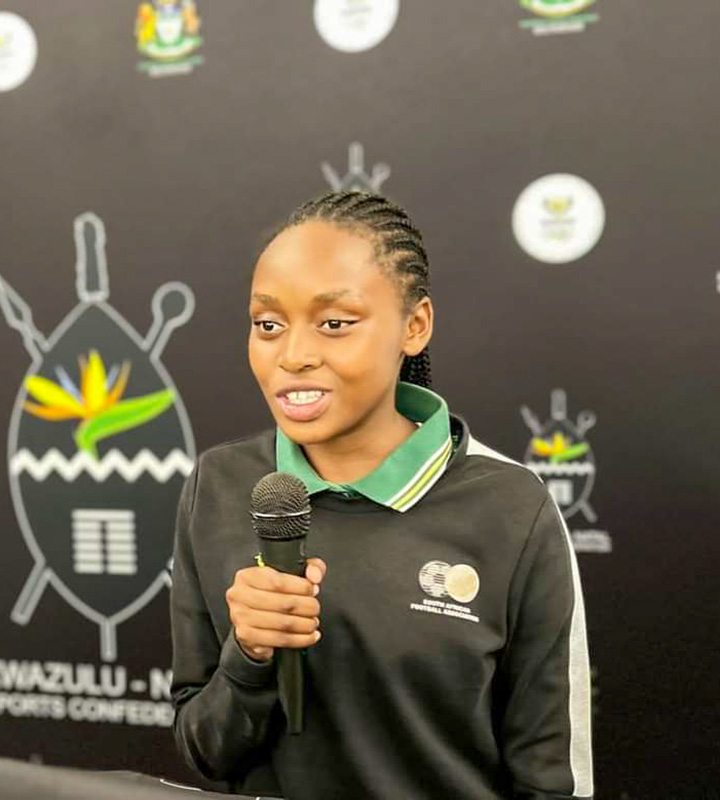 Malebana has broken into the Sundowns first team in the Hollywoodbets Super League while still in her teens.