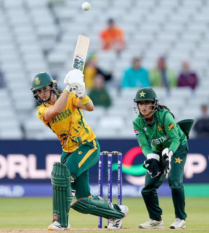 South Africa captain Laura Wolvaardt reaching a milestone 100th T20 International cap against Pakistan on Wedneday.