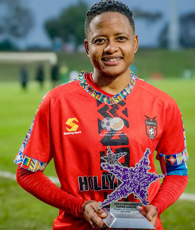 Captain Refiloe Jane scored twice to win Player of the Match as TS Galaxy Queens beat Copperbelt Ladies in the Super Era.