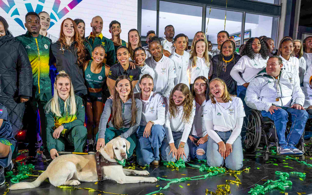 Team SA's women headline the South African squad named for the 2026 Commonwealth Games in Glasgow, with Chef de Mission Bongiwe Msomi leading the delegation and defending Commonwealth champion Lara van Niekerk among the swimmers, in Johannesburg on Wednesday, 24 June 2026. Photo: Anton Geyser