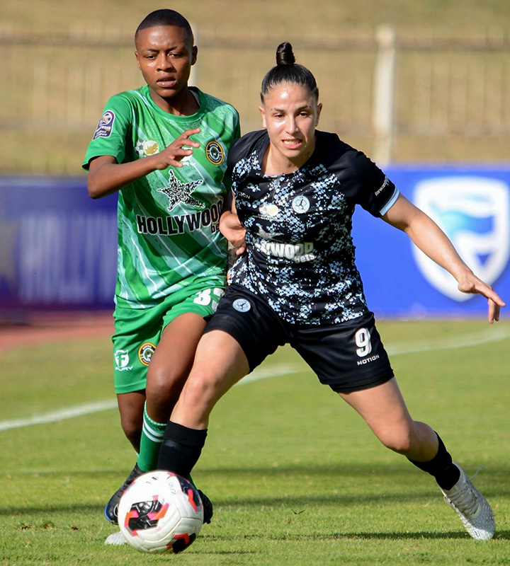 JVW FC opened the Super Rise stream with a hard-fought 2-1 win over Ezemvelo Women's FC at the Hollywoodbets Super League Week 3 Festival.