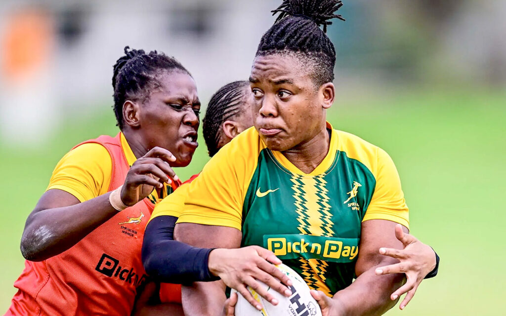 Babalwa Latsha, the most-capped Springbok Women tighthead prop, will not only anchor the South African scrum for the 41st time, but she has also been named as team captain for the 2026 season, ahead of the Test against the USA Eagles Women at Ellis Park in Johannesburg on Saturday, 4 July 2026. Photo: Gallo Imags via SA Rugby