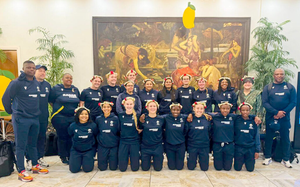 The SA U19 Women arrive at their team hotel ahead of their historic first-ever Youth T20I series against Pakistan, which gets underway at the National Stadium in Karachi, Pakistan on Tuesday, 14 July 2026. All Photos: The PCB