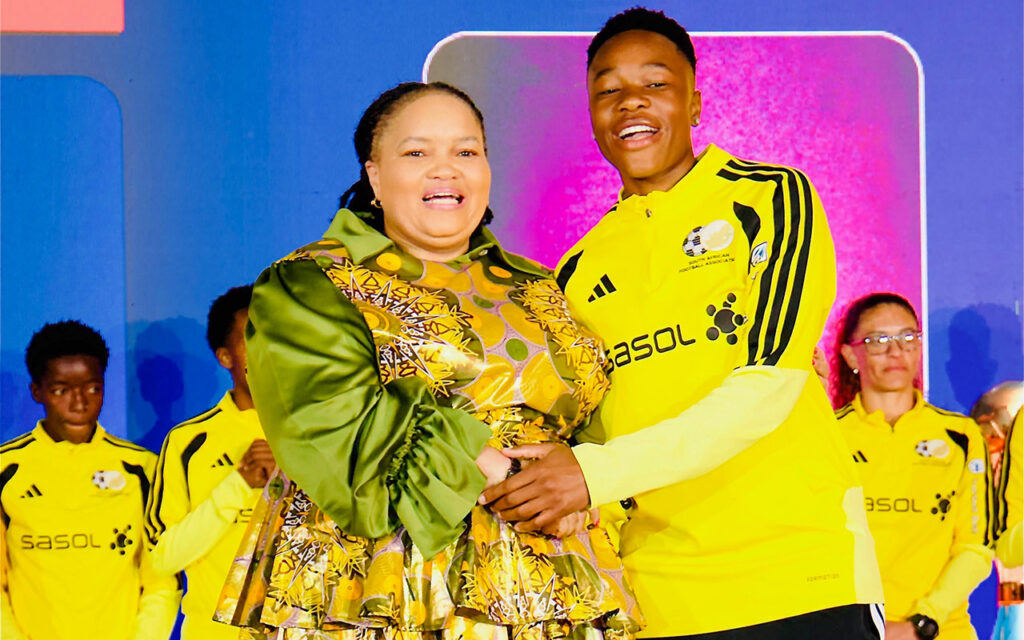 Sport, Arts and Culture Deputy Minister Peace Mabe welcomed the announcement of the final squad of 26 players for the 2026 CAF Women's Africa Cup of Nations by head coach Dr Desiree Ellis, where the 2022 African champions open their Group B campaign against Tanzania at the Moulay Rachid Stadium in Casablanca, Morocco, on Monday, 27 July 2026. All Photos: SABC Sport