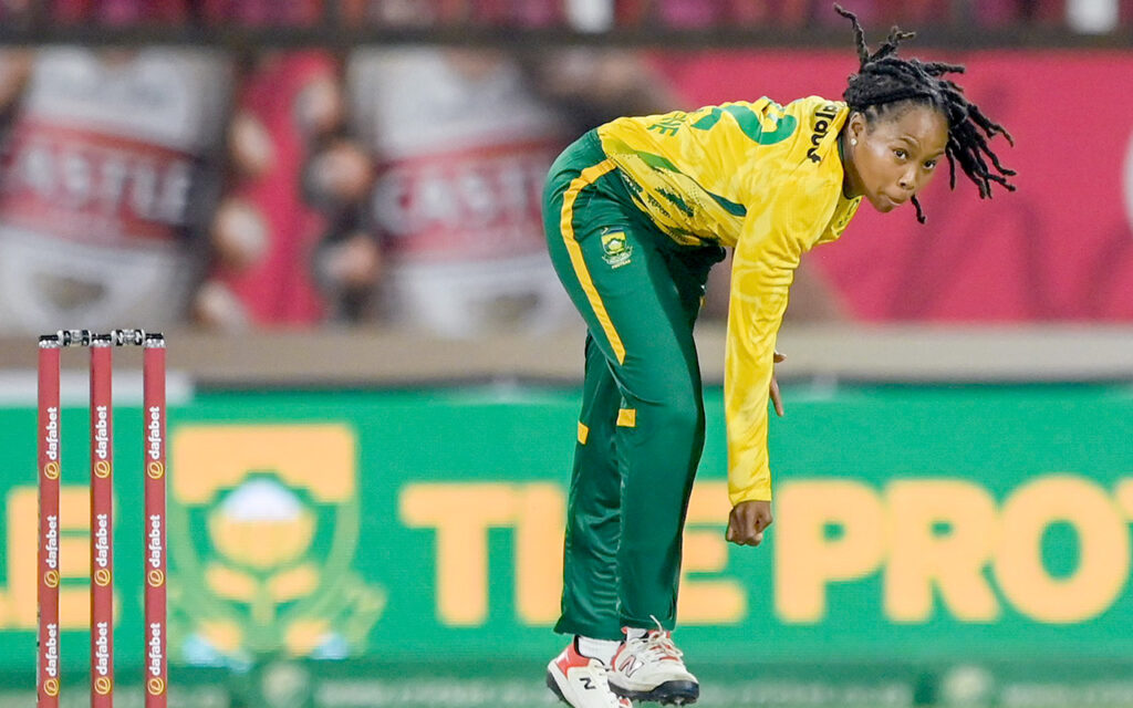 Main Photo Caption: Proteas Women's fast bowler Tumi Sekhukhune has turned perseverance into her greatest strength, rebuilding her confidence and her craft to become one of South Africa's most dependable bowlers. All Photos: Cricket South Africa
