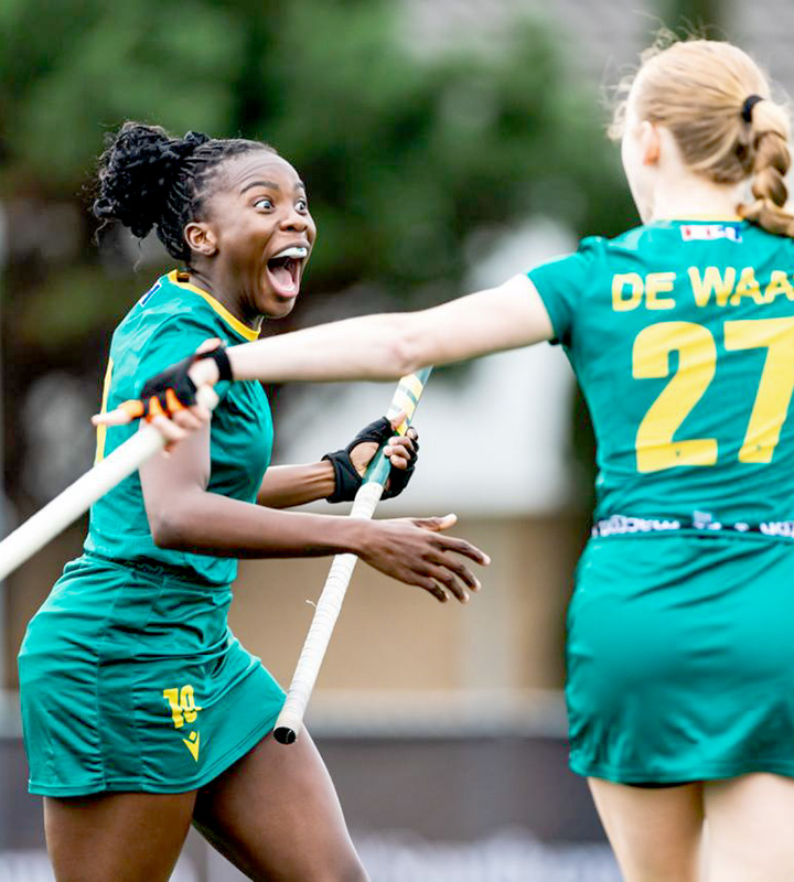 Onthatile Zulu captained South Africa and marked the occasion with a goal in the 4-1 third Test victory over Namibia in Cape Town.