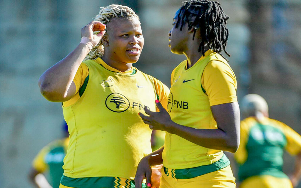 Main Photo Caption: Aseza Hele returns to the Springbok Women squad for the first time since the Women's Rugby World Cup, with Lindelwa Gwala also back from injury and uncapped duo Shiniqwa Lamprecht and Maria Tshiremba named for the historic two-Test tour to Fiji, which opens against the Fijiana XV at the HFC Bank Stadium in Suva on Saturday, 8 August 2026. Photo: Gallo Images / SA Rugby