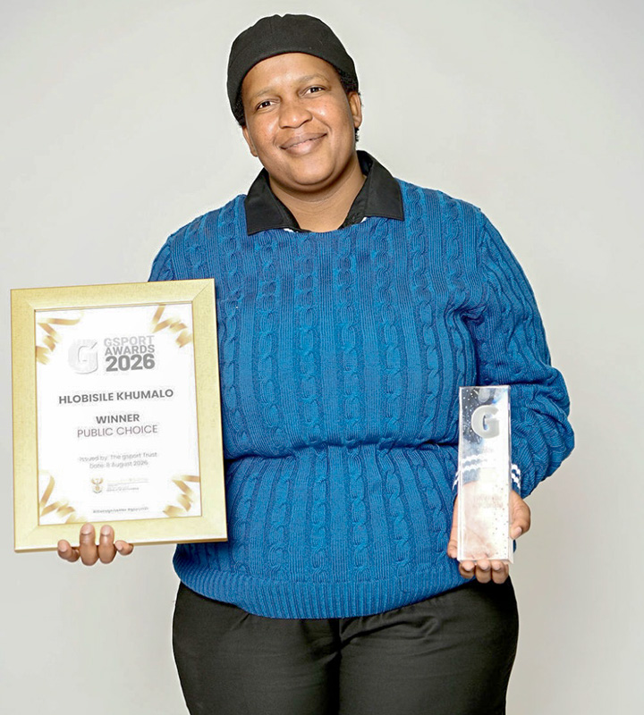 Public Choice recipient Hlobisile Khumalo founded Necco Production and made history as the first woman to travel with the Proteas Women as a camera operator, bringing a rarely noticed craft into full public view.