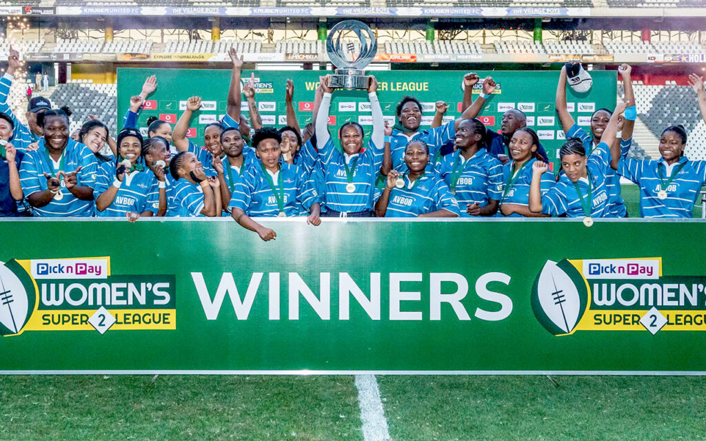 Avbob Griquas Women won their first Pick n Pay Women's Super League 2 title with a 31-25 victory over the Hollywood Foundation Pumas Women in the final at Mbombela Stadium in Nelspruit on Friday, 28 August 2026. All Photos: SA Rugby / Gallo Images