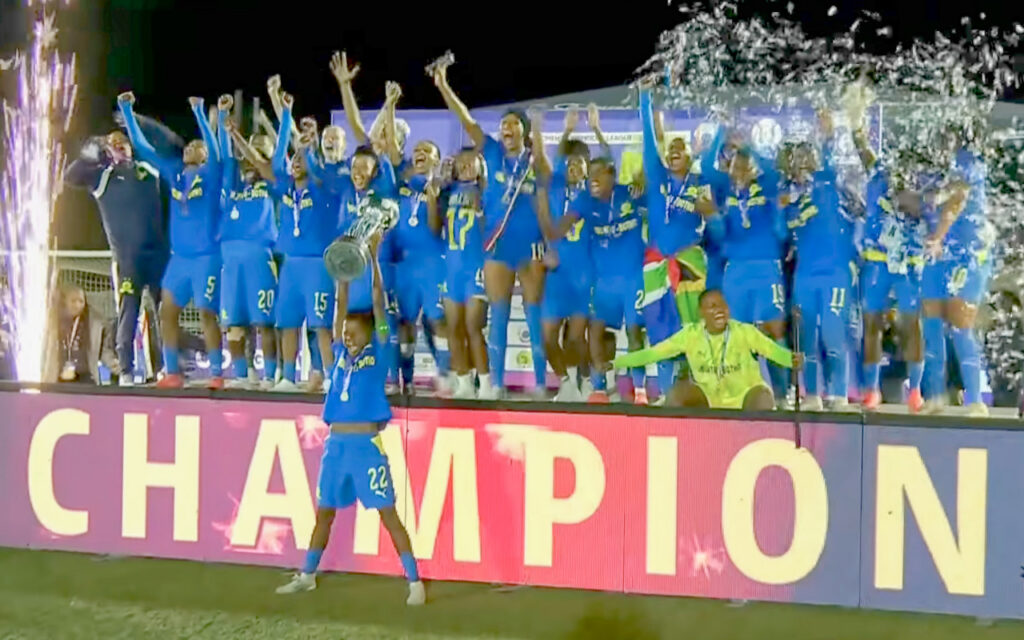 Mamelodi Sundowns secured a third regional title after beating ZESCO Ndola Girls 2-1 in the CAF Women's Champions League COSAFA Qualifier final at the Gaborone United Stadium in Gaborone, Botswana on Saturday, 29 August 2026. All Photos: COSAFA Media