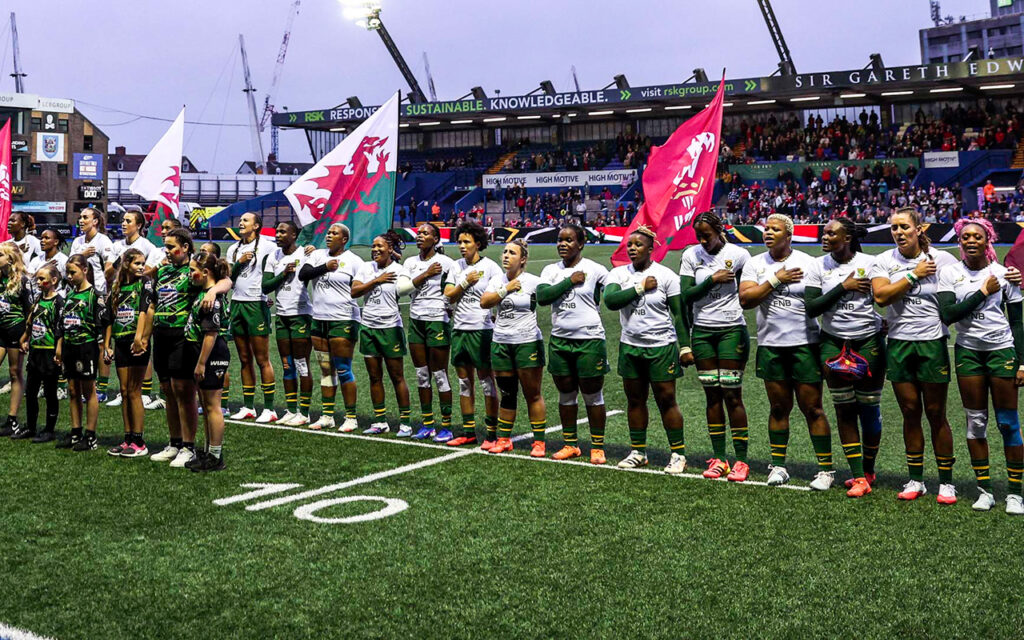 The Springbok Women will reflect on a difficult opening night of their WXV Global Series tour, with co-coach Laurian Johannes-Haupt and captain Babalwa Latsha both pointing to discipline and execution as the areas that cost the side most, and both looking ahead to Italy as the chance to respond, after the defeat to Wales at the Cardiff Arms Park in Cardiff, Wales on Friday, 18 September 2026. File Photo: SA Rugby / Gallo Images