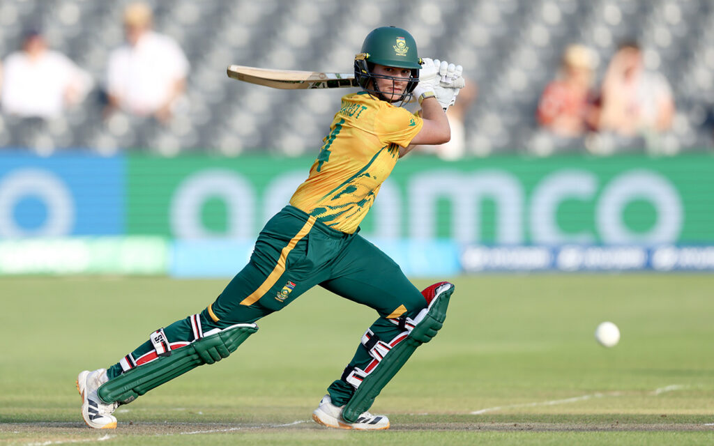 Proteas Women captain Laura Wolvaardt leads a youthful South African touring group into a maiden T20 International series against Zimbabwe, a landmark moment for women's cricket on the African continent, across five matches at the Queens Sports Club in Bulawayo, Zimbabwe from 11 to 19 September 2026. File Photo: Matthew Lewis / ICC via Getty Image