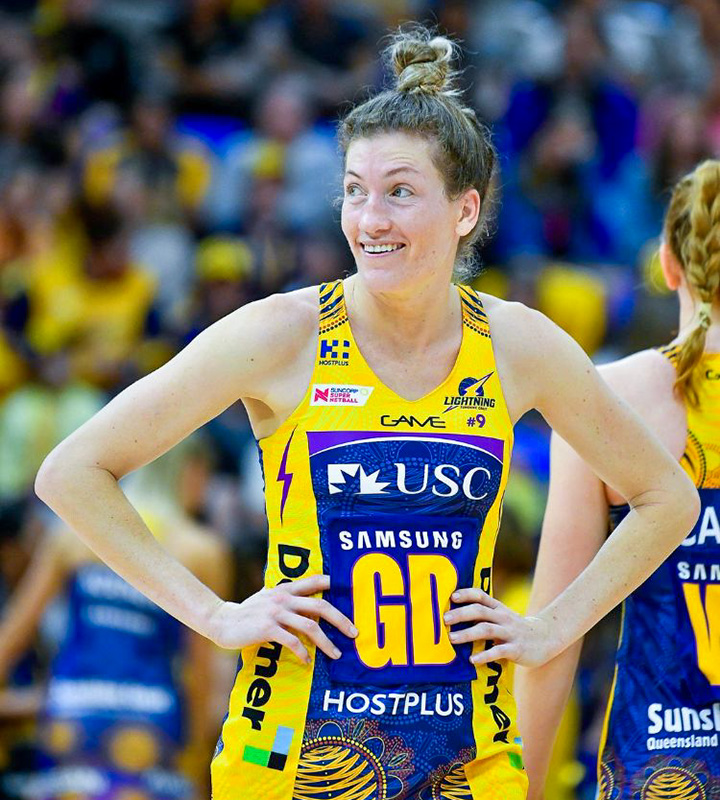 Pretorius blazed a trail as the first South African in Super Netball, winning back-to-back Sunshine Coast Lightning premierships in 2017 and 2018.