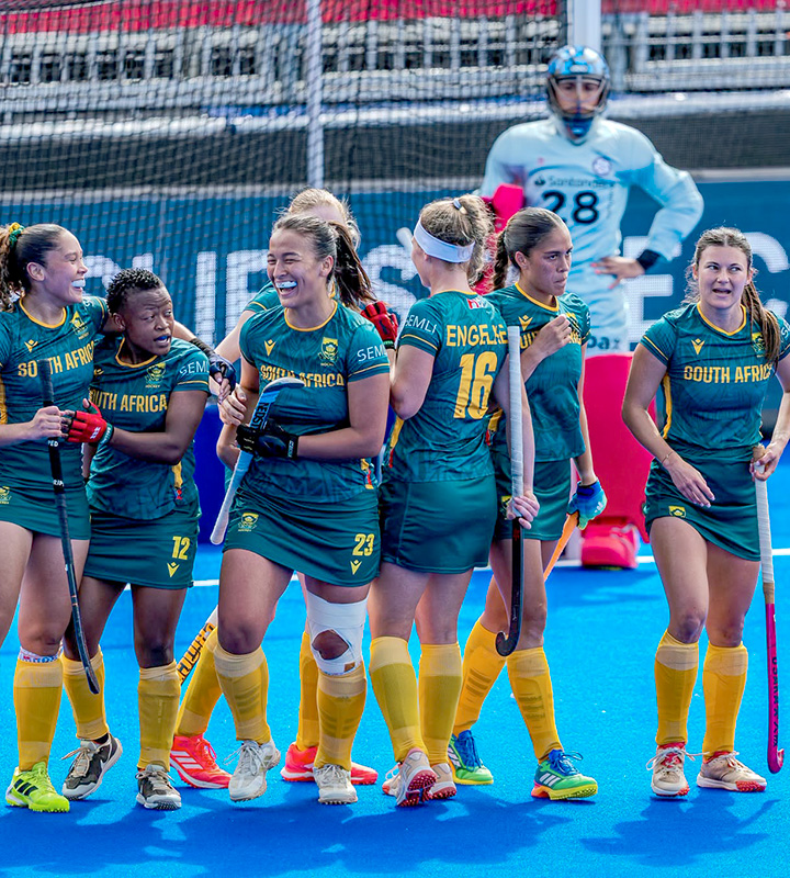 South Africa at the FIH Hockey World Cup, the most watched hockey tournament ever staged, in Netherlands during August 2026. Photo: FIH / World Sport Pics