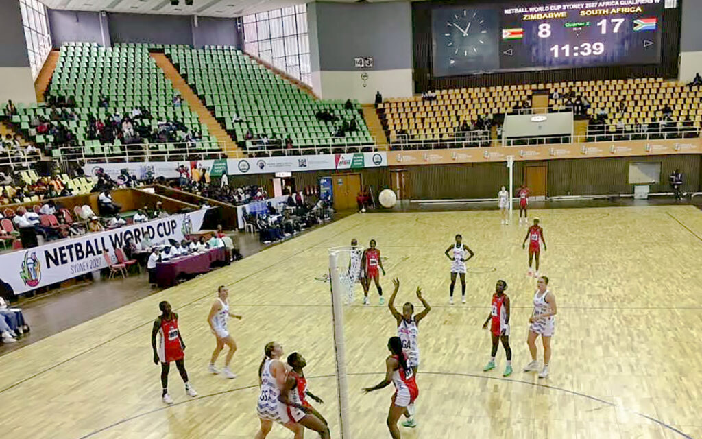 The Spar Proteas’ Goal Attack skipper Kamogelo Maseko shooting during South Africa’s second victory in Nairobi, made it two wins from two at the 2026 Africa Netball Cup with a 58-41 victory over Zimbabwe in a meeting of Pool 1's unbeaten sides, wing as head coach Jenny van Dyk's rotated squad stayed in full control, at the Moi International Sports Centre, Kasarani, Kenya, on Sunday, 20 September 2026. All Photos: Netball South Africa