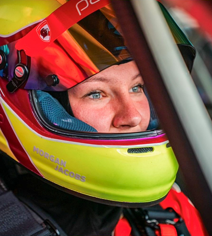 Morgan Jacobs has stepped up to Class C of the NA Cup in the BMW M Performance Parts Race Series, with BMW Bryanston firmly in her corner.