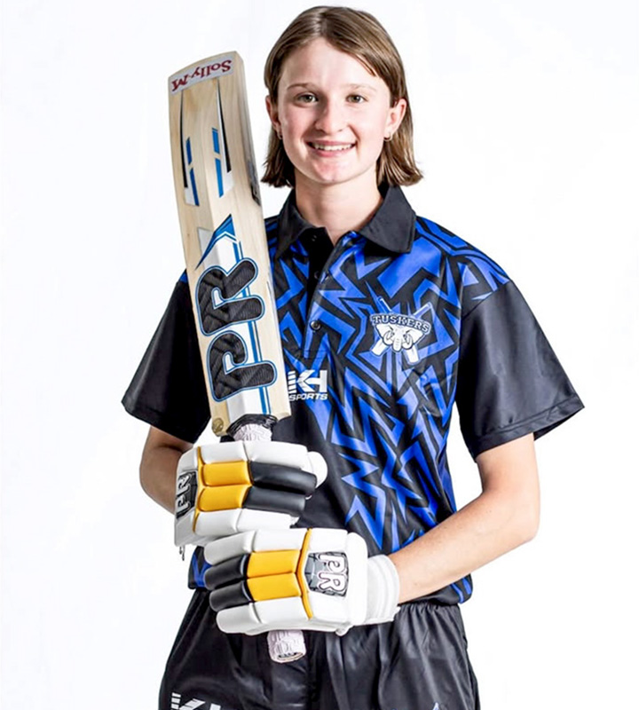 KZN Inland all-rounder Jess Candler credits PR Cricket SA and Solly M Sports with backing her rise through provincial and age-group cricket.