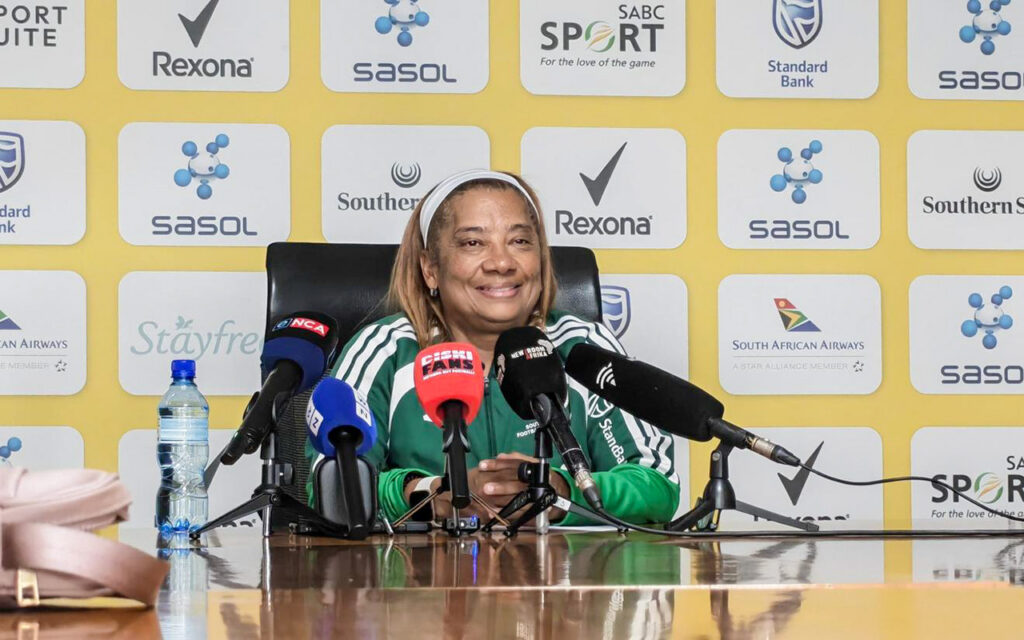 Banyana Banyana head coach Dr Desiree Ellis has named 24 players blending WAFCON experience with returning talent for a back-to-back CAF Women's Olympic Qualifiers tie against Madagascar, as South Africa chase one of two African places at Los Angeles 2028, at the Toyota Stadium in Bloemfontein on Friday, 9 October 2026 and Tuesday, 13 October 2026. All Photos: SAFA