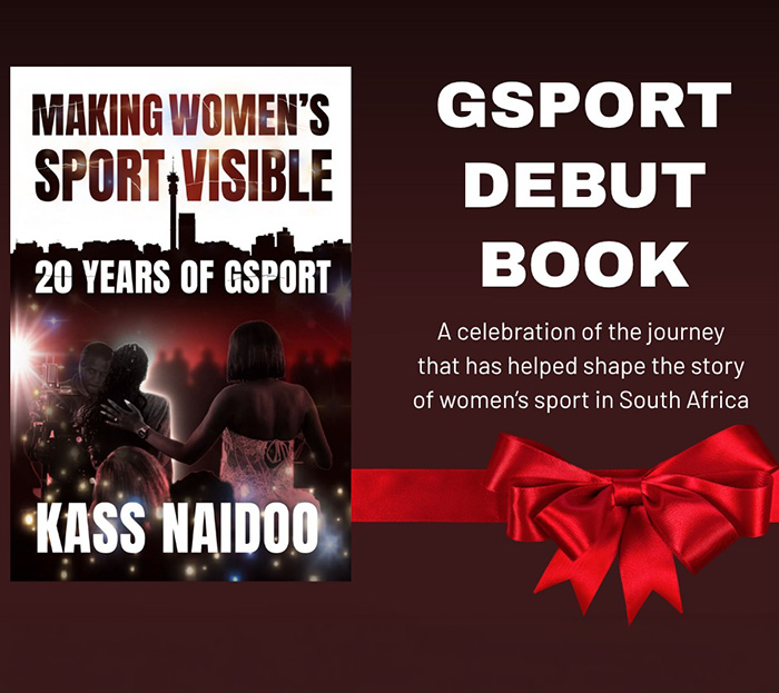 Pre-Orders of Kass Naidoo's debut Book 'Making Women's Sport Visible: 20 Years of gsport' now open at https://20yearsofgsport.com