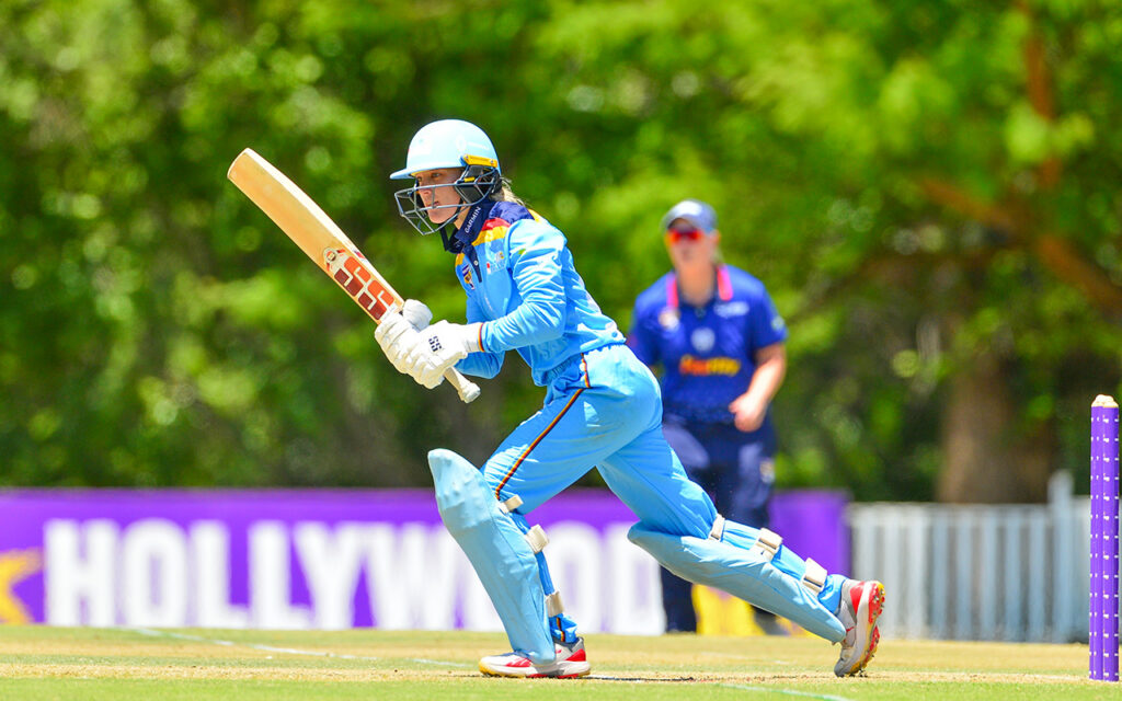 Fidelity Titans captain Anneke Bosch struck an unbeaten 78 off 45 balls, sharing a 105-run opening stand with Luyanda Nzuza after Paulinah Mashishi's 2/10 restricted the YesPlay Cobras to 136/6, as the Titans sealed a nine-wicket Hollywoodbets Pro20 Series victory inside 16 overs, at the Tshwane University of Technology Oval in Tshwane on Sunday, 25 October 2026. All Photos: CSA